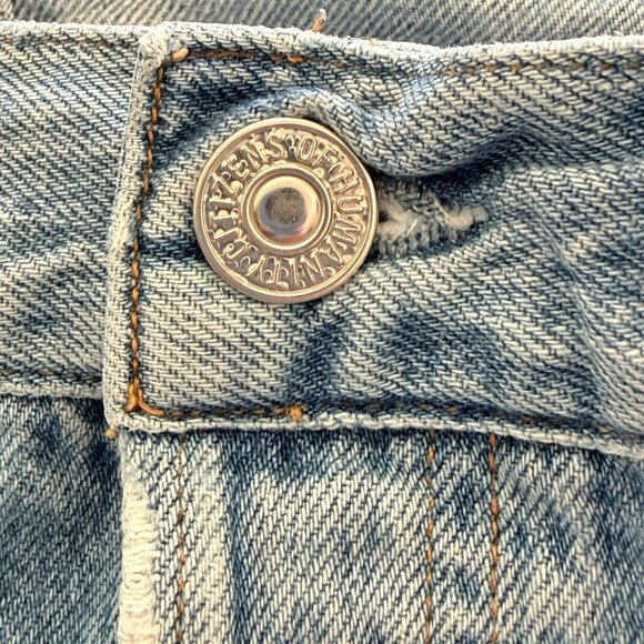 Citizens Of Humanity Liya Jeans Womens 27 Blue Denim High Rise Classic Crop - Picture 5 of 12